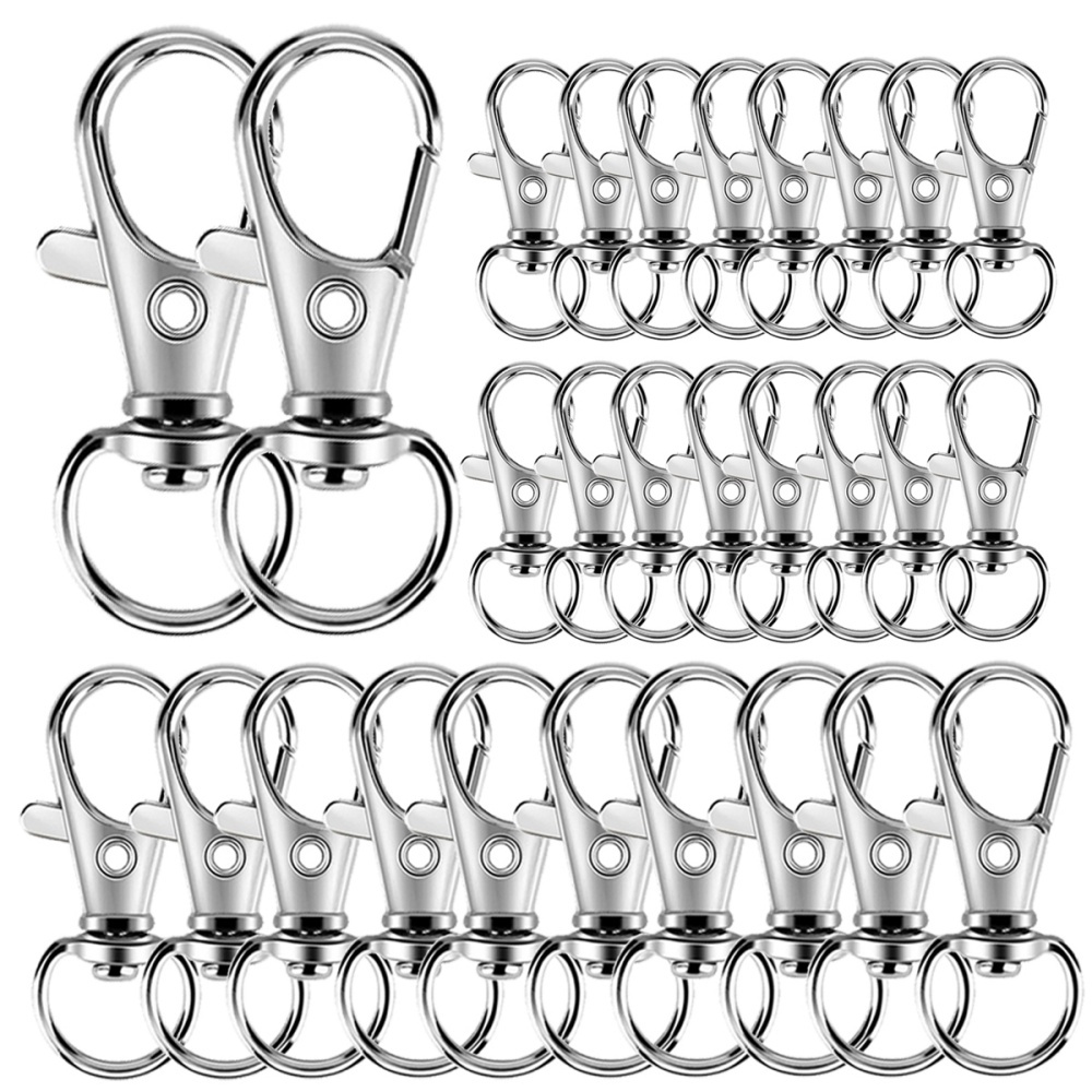 25-200Pcs Metal Swivel Snap Ho - Fishing Swivel Connector recension och pris