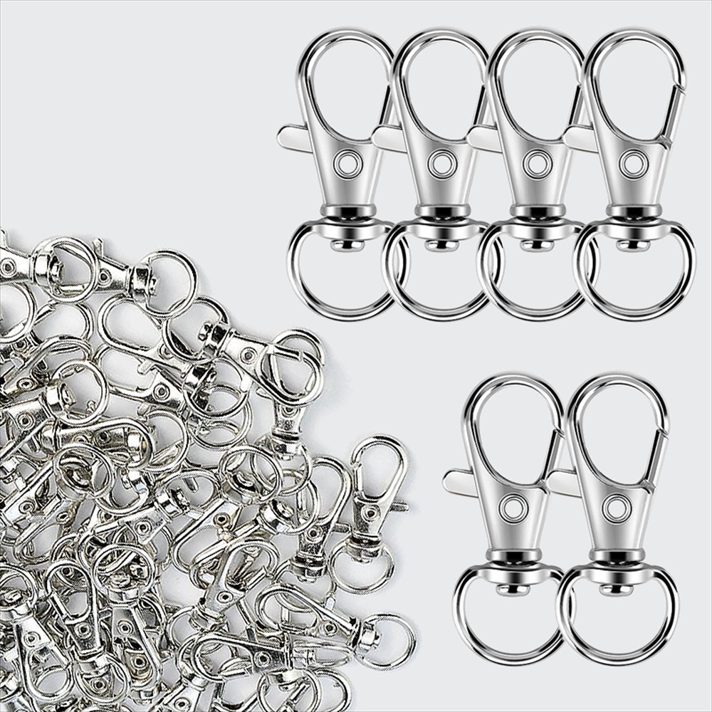 25-200Pcs Metal Swivel Snap Ho - Fishing Swivel Connector recension och pris