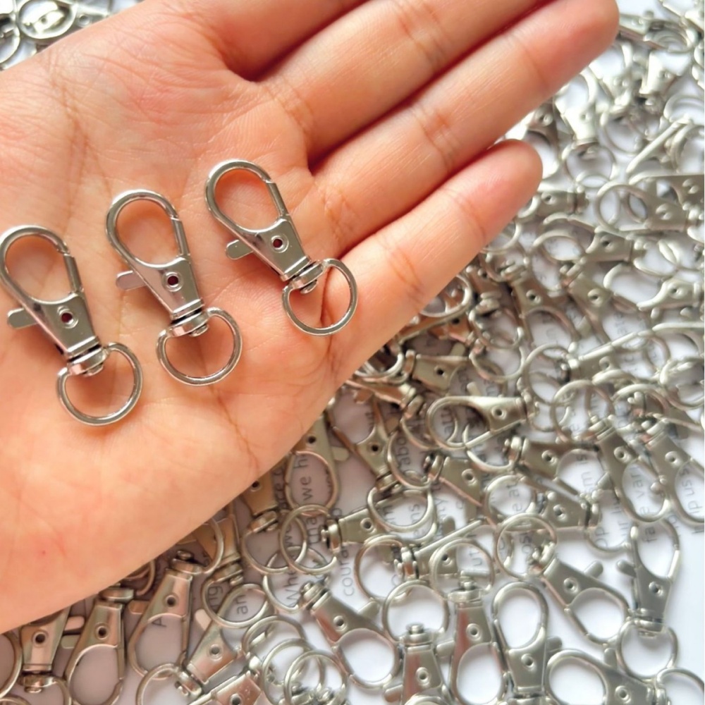 25-200Pcs Metal Swivel Snap Ho - Fishing Swivel Connector recension och pris