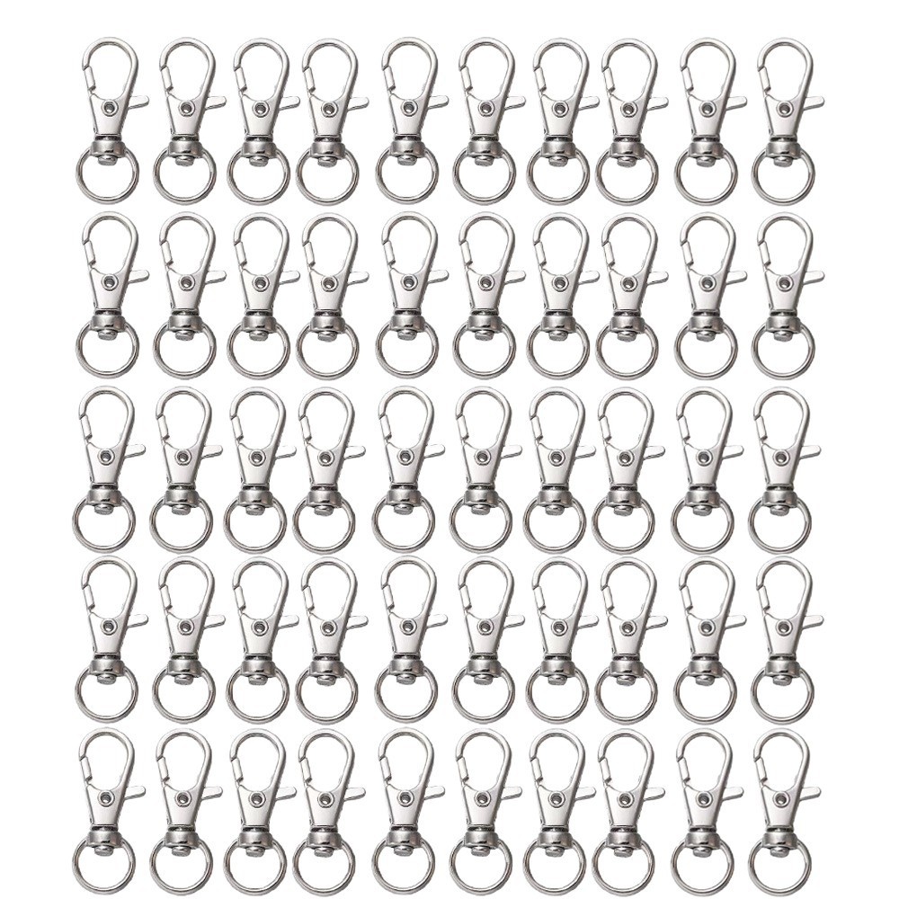 25-200Pcs Metal Swivel Snap Ho - Fishing Swivel Connector recension och pris