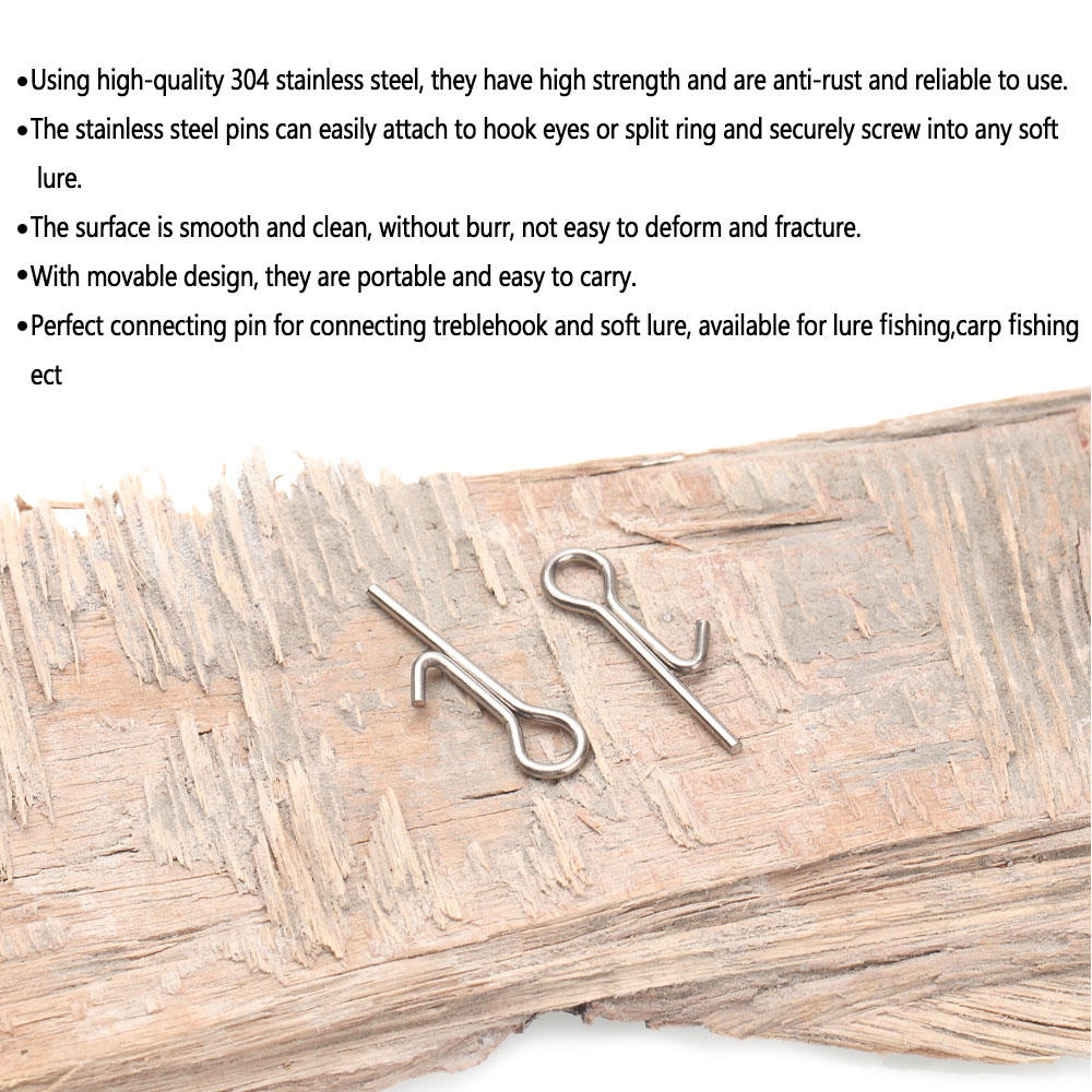 50/100pcs Fishing Bait Stinger - Fishing Equipment Lures recension och pris