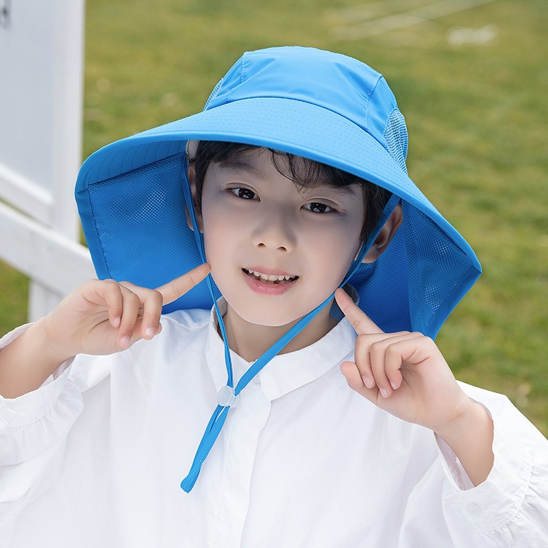 Kids Sun Hat with Neck Flap UV - Fishing Equipment For Kids recension och pris