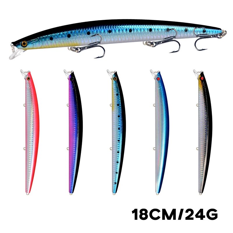 Minnow Fishing Lure Laser Hard - Fishing Equipment Lures recension och pris