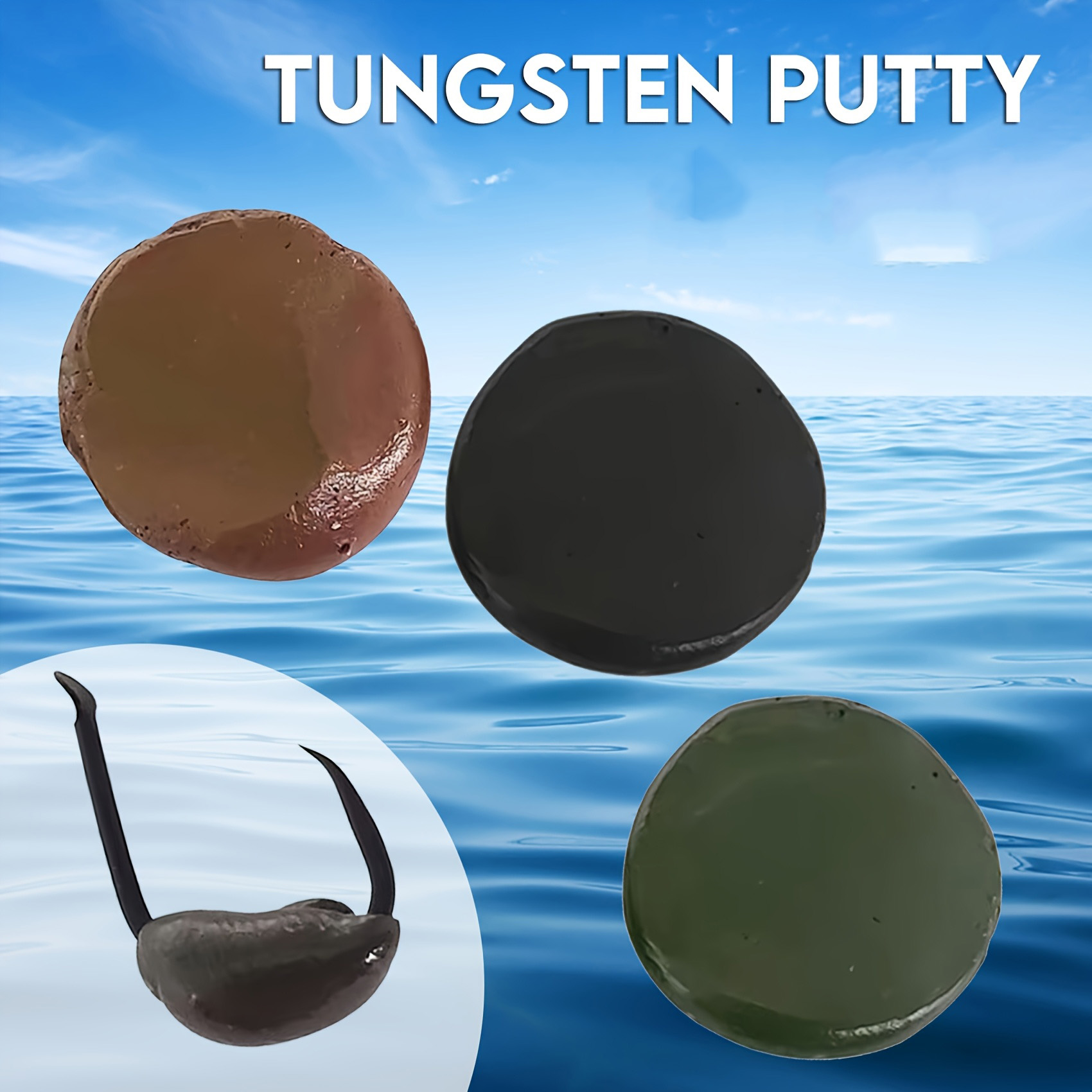 Tungsten Putty 0.5oz(15g) Tika - Fishing Equipment Lures recension och pris
