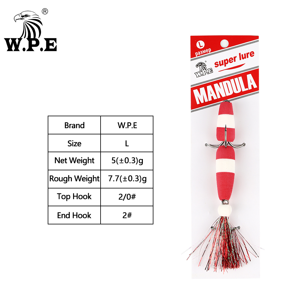 W.P.E Brand New MANDULA 50colo - Fishing Equipment Brands recension och pris