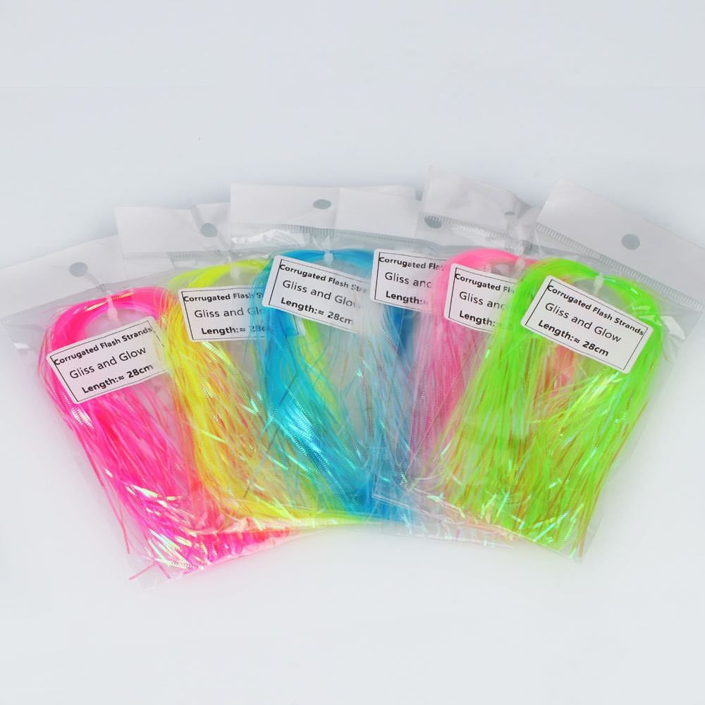 1Pack 1mm Width Corrugated Gli - Saltwater Fishing Hook recension och pris