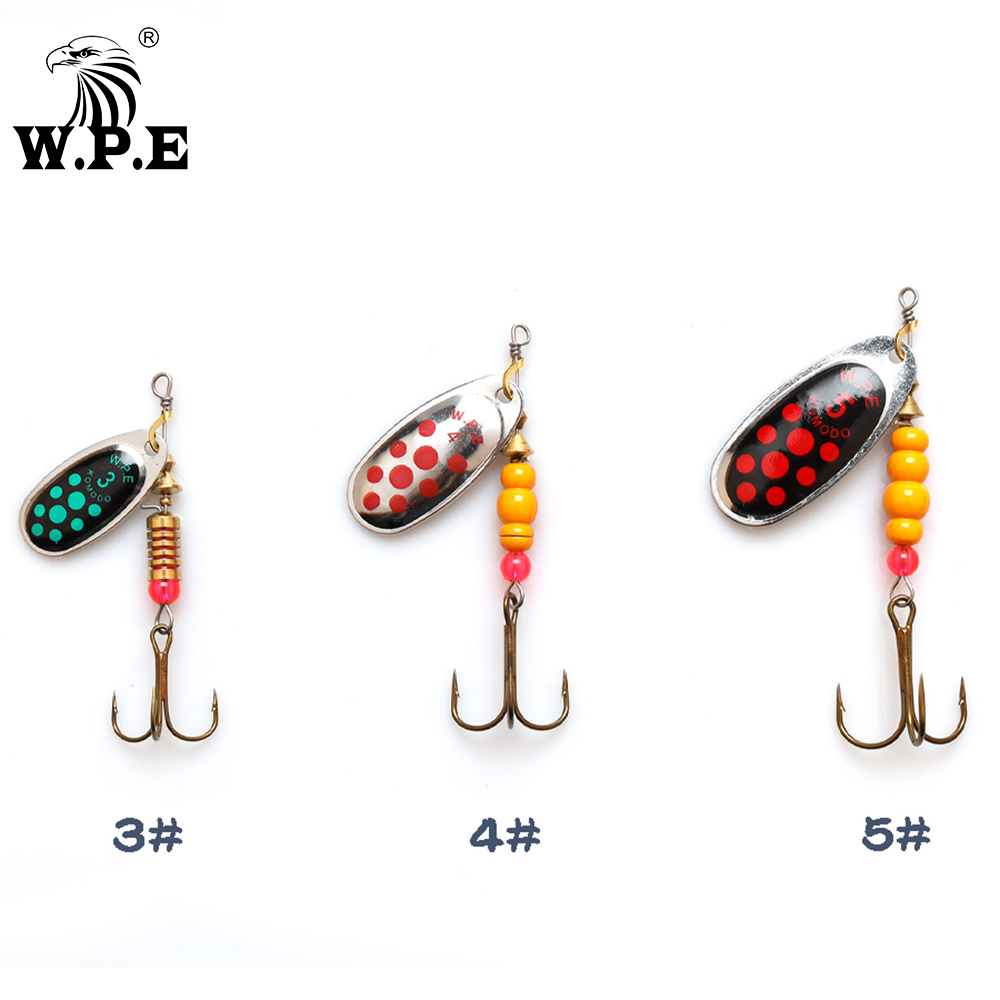 W.P.E Brand New Spinner Lure 1 - Fishing Equipment Brands recension och pris