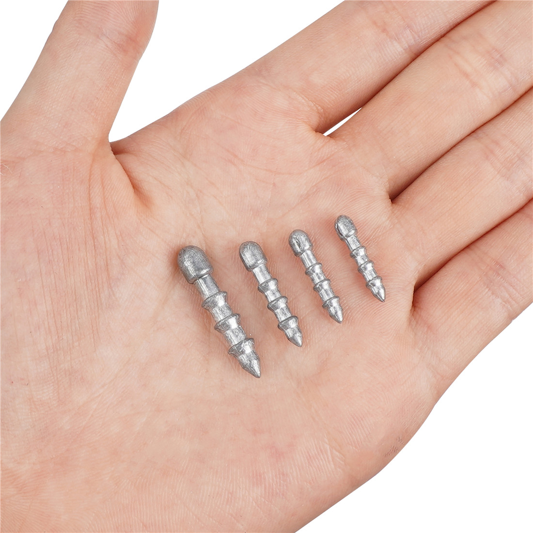 60PCS Nail weights Worm Fishin - Fishing Equipment Lures recension och pris