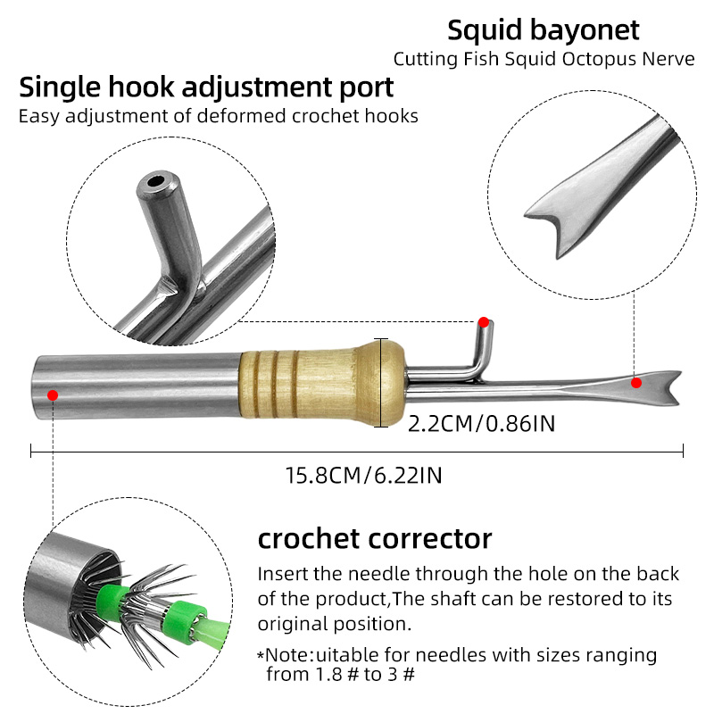 ShareShark Multifunctional Squ - Saltwater Fishing Hook recension och pris