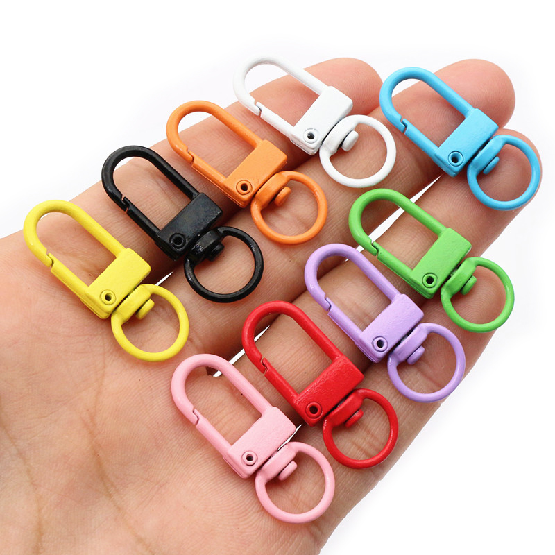 10pcs 26x19/33x13mm Snap Lanya - Fishing Swivel Connector recension och pris