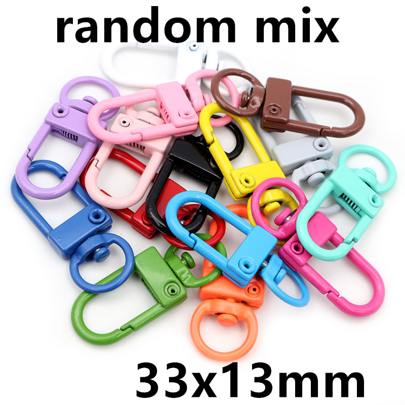 10pcs 26x19/33x13mm Snap Lanya - Fishing Swivel Connector recension och pris