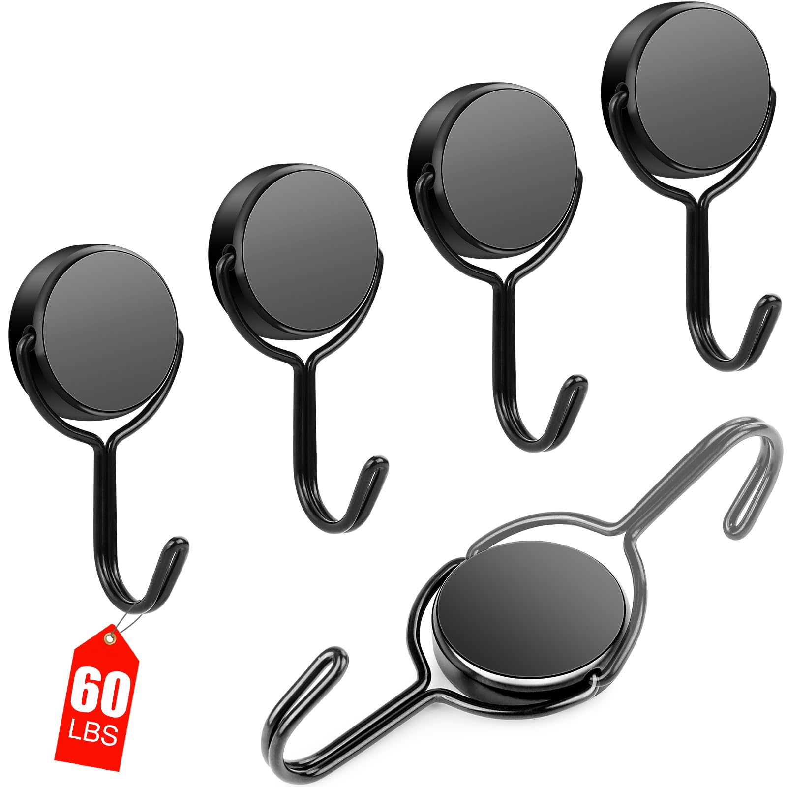 Magnetic Hooks Swivel Swing, 6 - Fishing Swivel Connector recension och pris