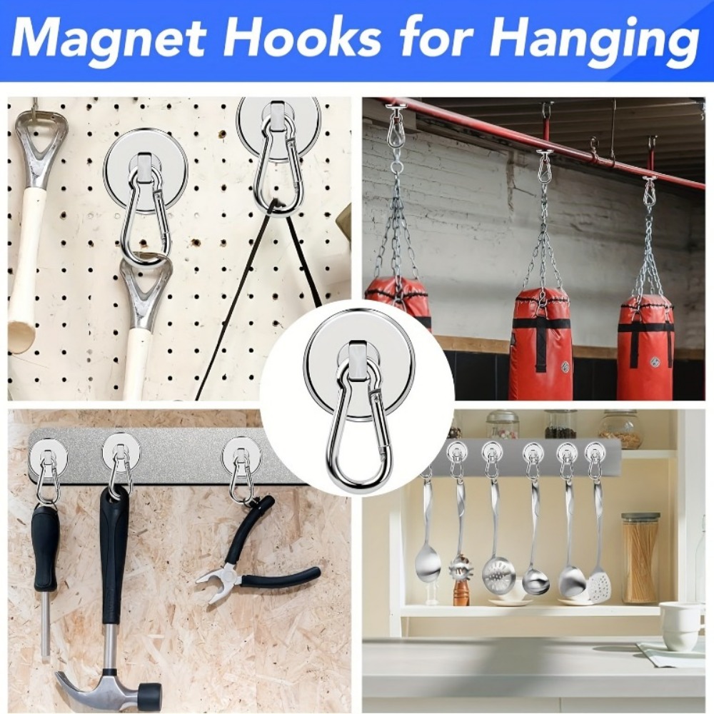 1/2pcs Ultra-Strong Magnetic H - Fishing Swivel Connector recension och pris