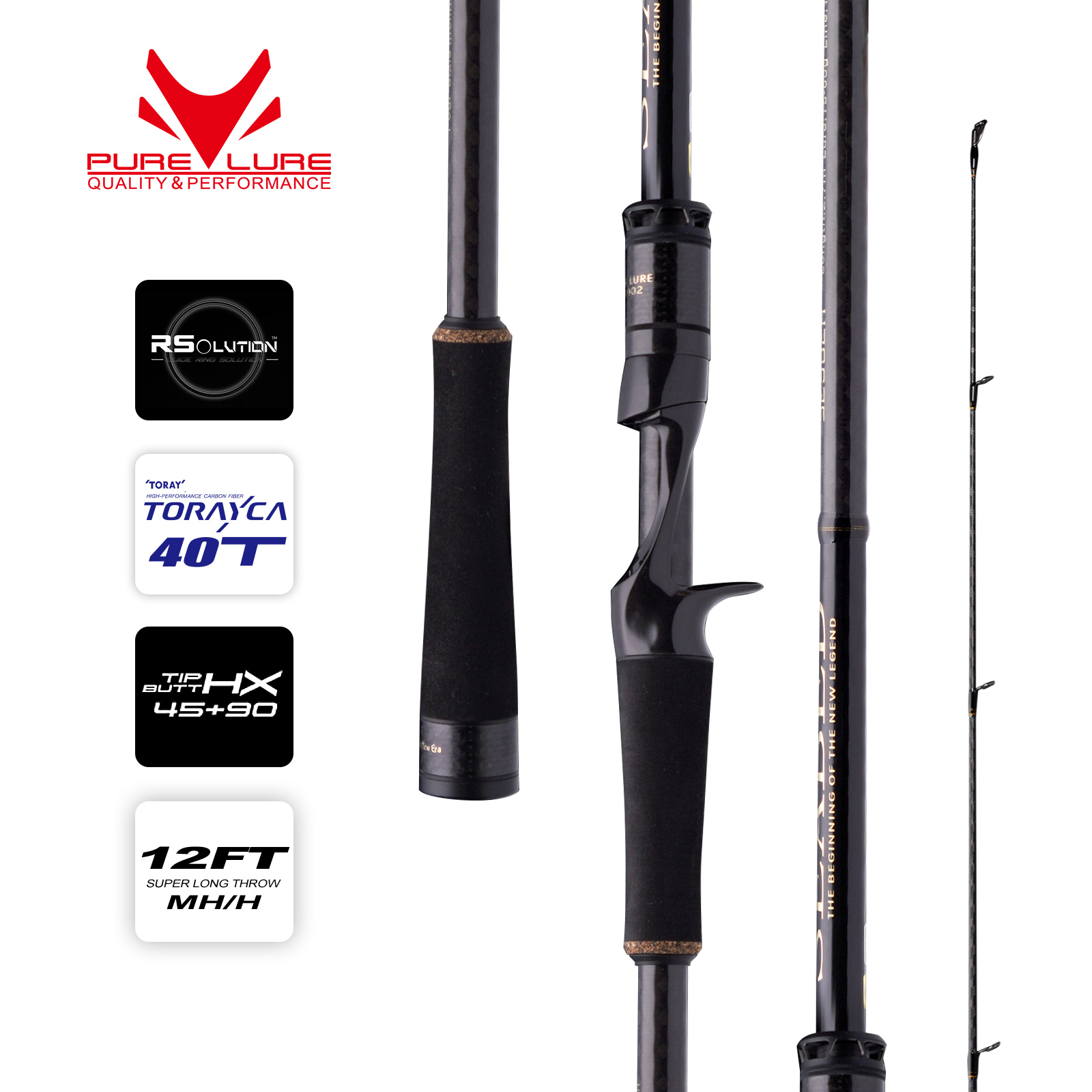 PURELURE SEABED 12FT 3.0m 3.3m - Fishing Equipment Brands recension och pris