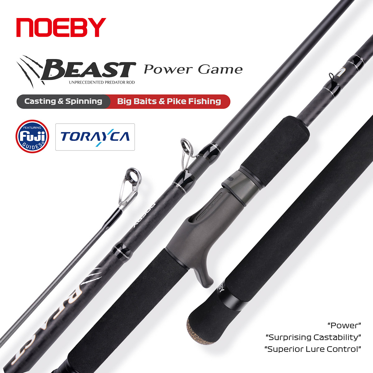 NOEBY Beast Power Game Big Bai - Fishing Equipment Brands recension och pris