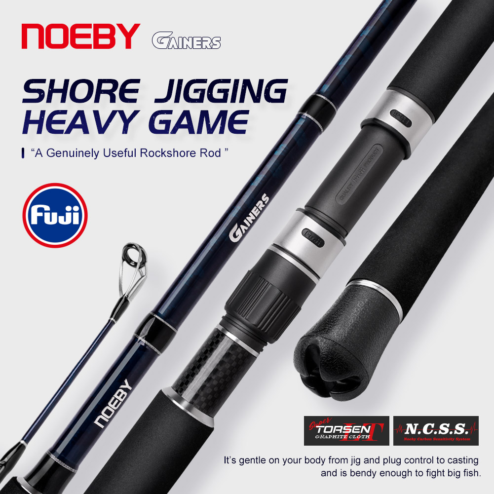 NOEBY Gainers Shore Jigging Ro - Fishing Equipment Brands recension och pris