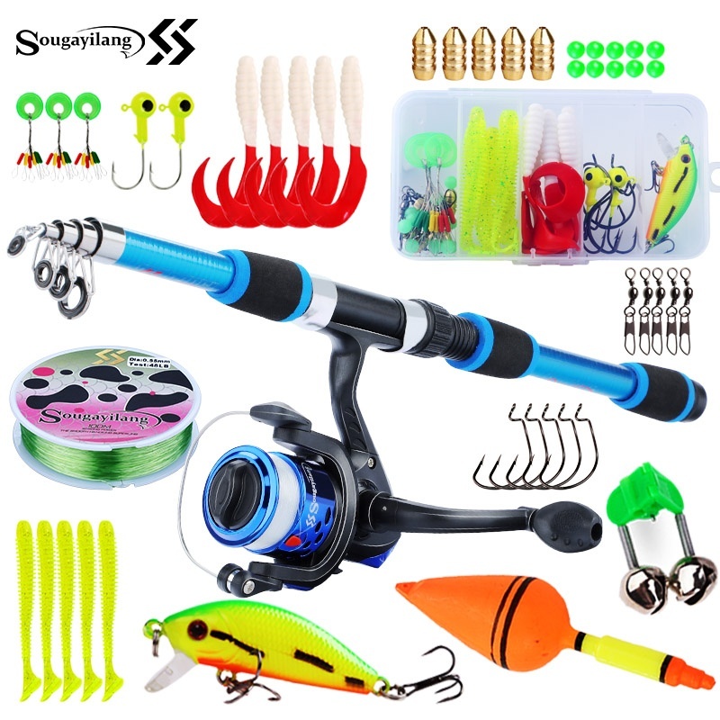 Sougayilang Kids Fishing Pole  - Fishing Equipment For Kids recension och pris